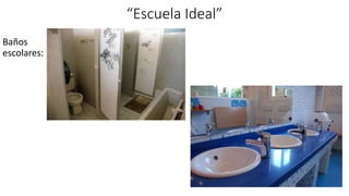 “Escuela Ideal”
Baños
escolares:
 