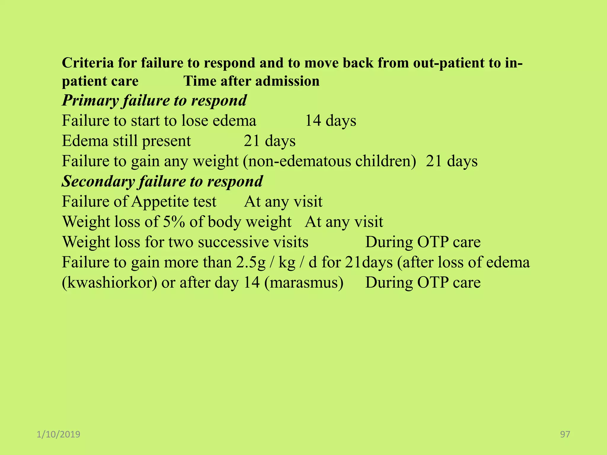 Management Guidelines of Severe Acute Malnutrition SAM in Pediatrics | PDF