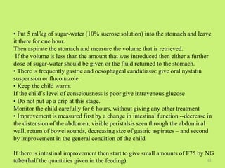 Sam Medication Level Management Guidelines of Severe Acute Malnutrition SAM in Pediatrics | PDF