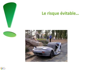 Le risque évitable… 
 