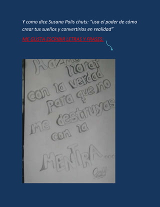 Mi experiencia de vida