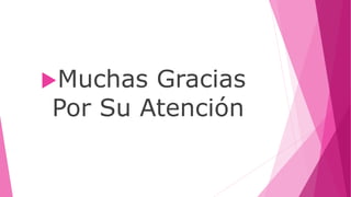 Muchas Gracias
Por Su Atención
 