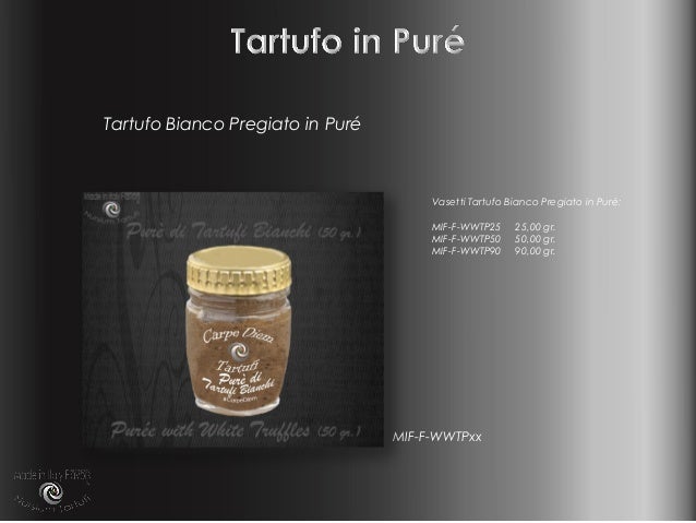 Carpediem Tartufi Catalogo Prodotti 2013 2014