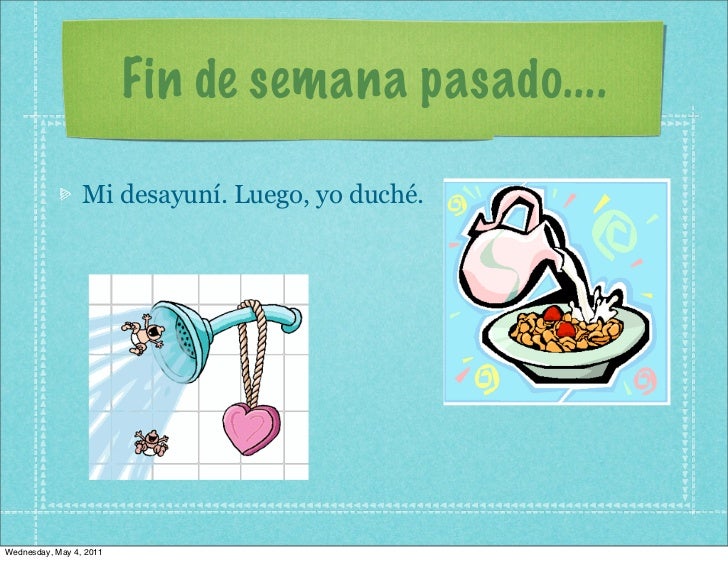 Mi fin de semana essay image