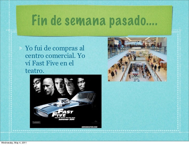 What did you do last weekend paragraph picture