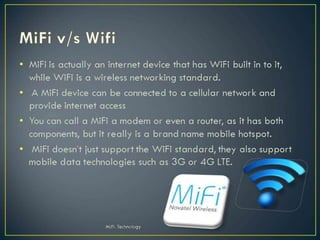 Mifi Technology 