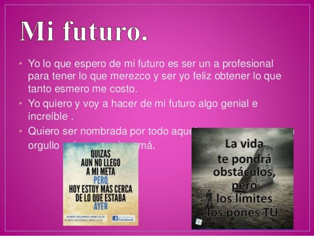 Mi futuro