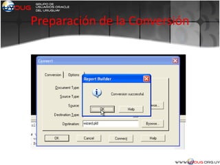 Preparación de la Conversión
 