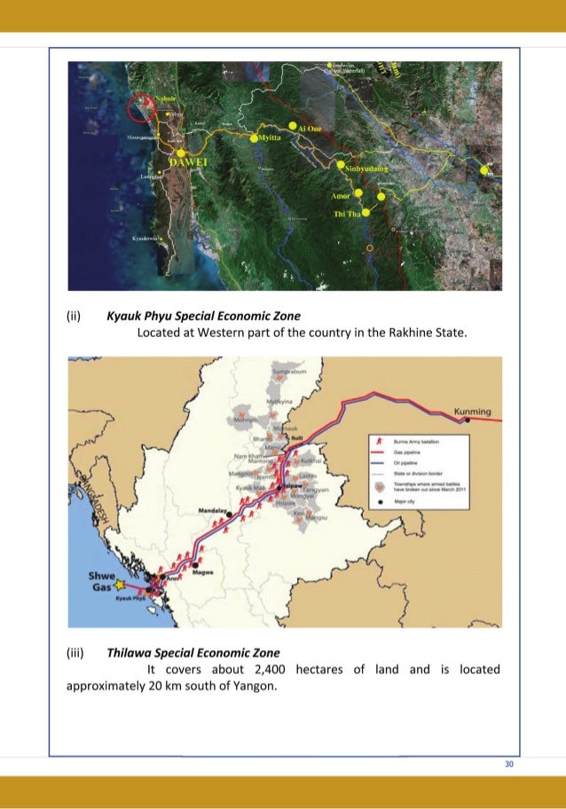 MYANMAR INDUSTRIAL ZONE AND SPECIAL ECONOMIC ZONE