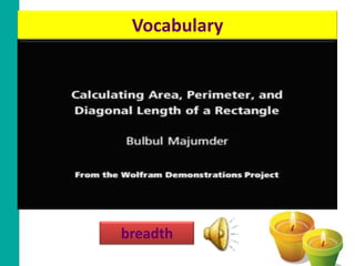 Vocabulary




breadth
 