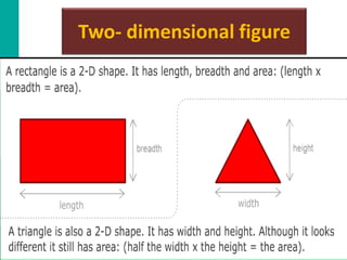 Two- dimensional figure
 