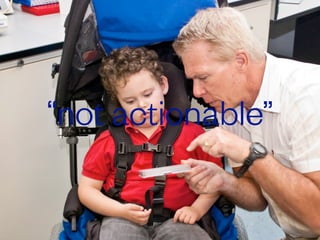 “not actionable”
 