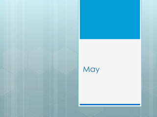 May 
 
