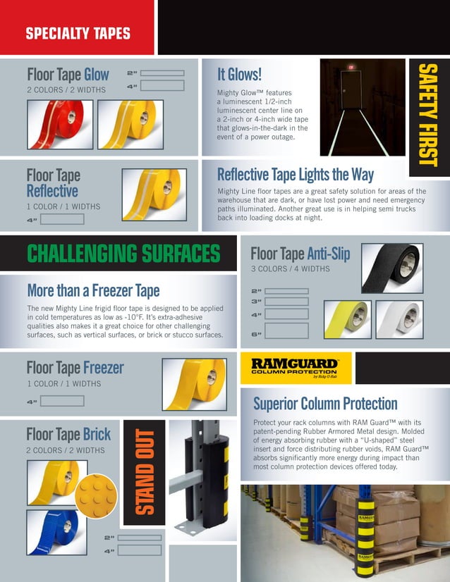 Mighty Line Heavy Duty Floor Tape Catalog 2017 PDF