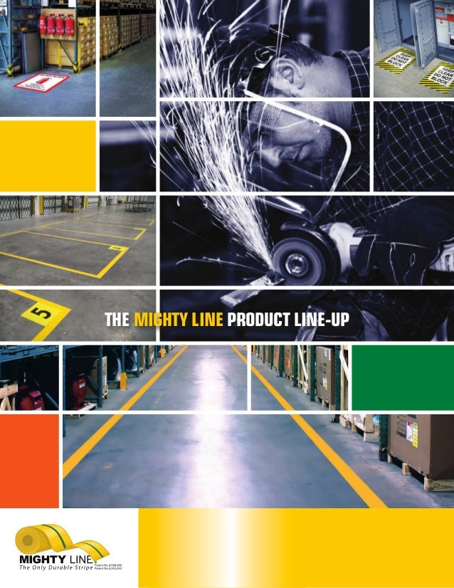 Mighty Line Heavy Duty Floor Tape Catalog 2017
