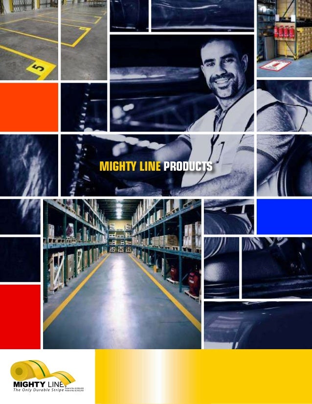 Mighty Line Safety Floor Tape Catalog 2018
