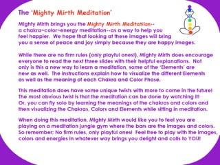 Mighty Mirth Meditation | PPT