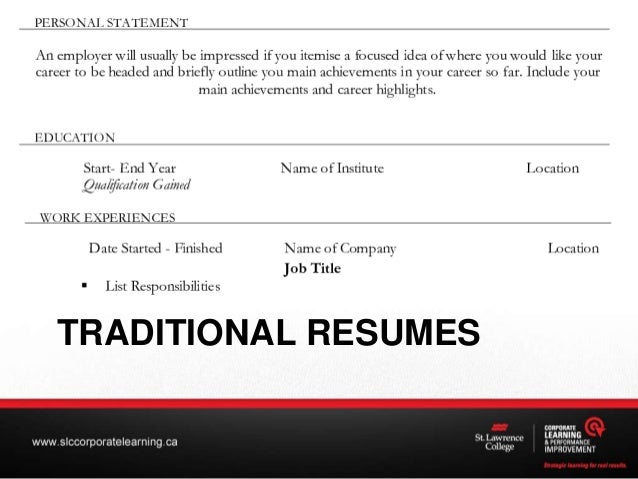 impressive resumes