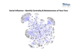 Social Influence - Identify Centrality & Betweenness of Your Fans
 