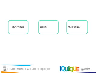 IDENTIDAD SALUD EDUCACION
 
