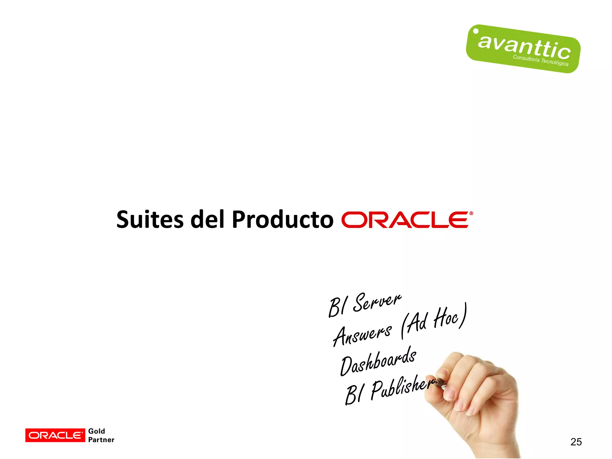 Suites del Producto




                      25
 