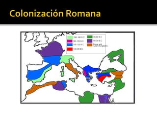 Colonización Romana