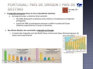 Europa Ocidental e Central – sobretudo os países da UE, recebem imigrantes principalmente de África e da Ásia e também da Europa Oriental;