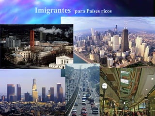 Imigrantes para Países ricos
 