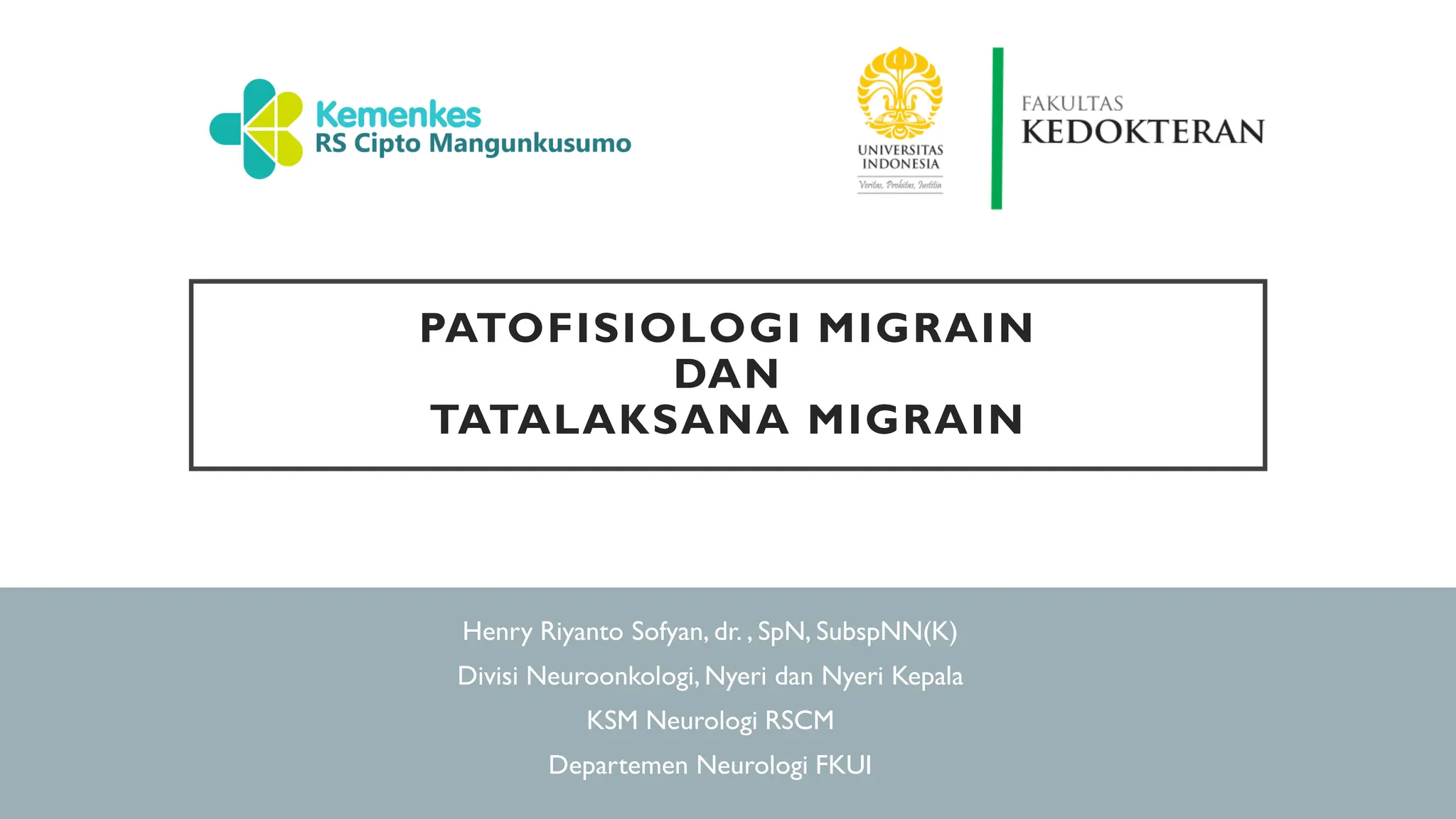 MIgrain dengan aura, definisi, patofisiologi | PDF