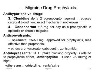 gabapentin and migraine prophylaxis