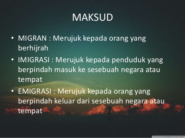 Migrasi penduduk geo stpm p1