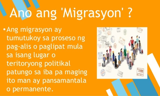 Ano Ang Pagalis Ng Mga Tao Sa Bansa Upang Magtrabaho