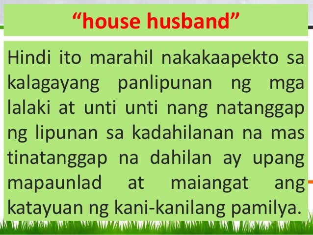 Mabuting Epekto Ng Migrasyon Sa Personal/pamilya Mabuting Epekto Ng Migrasyon Sa Personal/pamilya