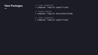 以 Laravel 經驗開發 Hyperf 應用 | PDF