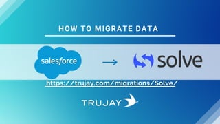 HOW TO MIGRATE DATA
https://trujay.com/migrations/Solve/
 