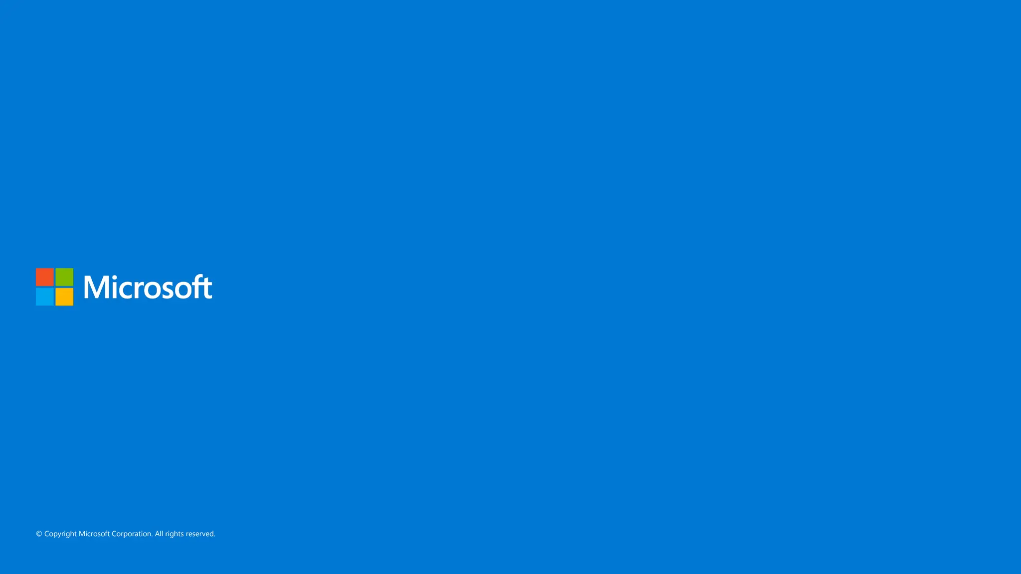 © Copyright Microsoft Corporation. All rights reserved.
 