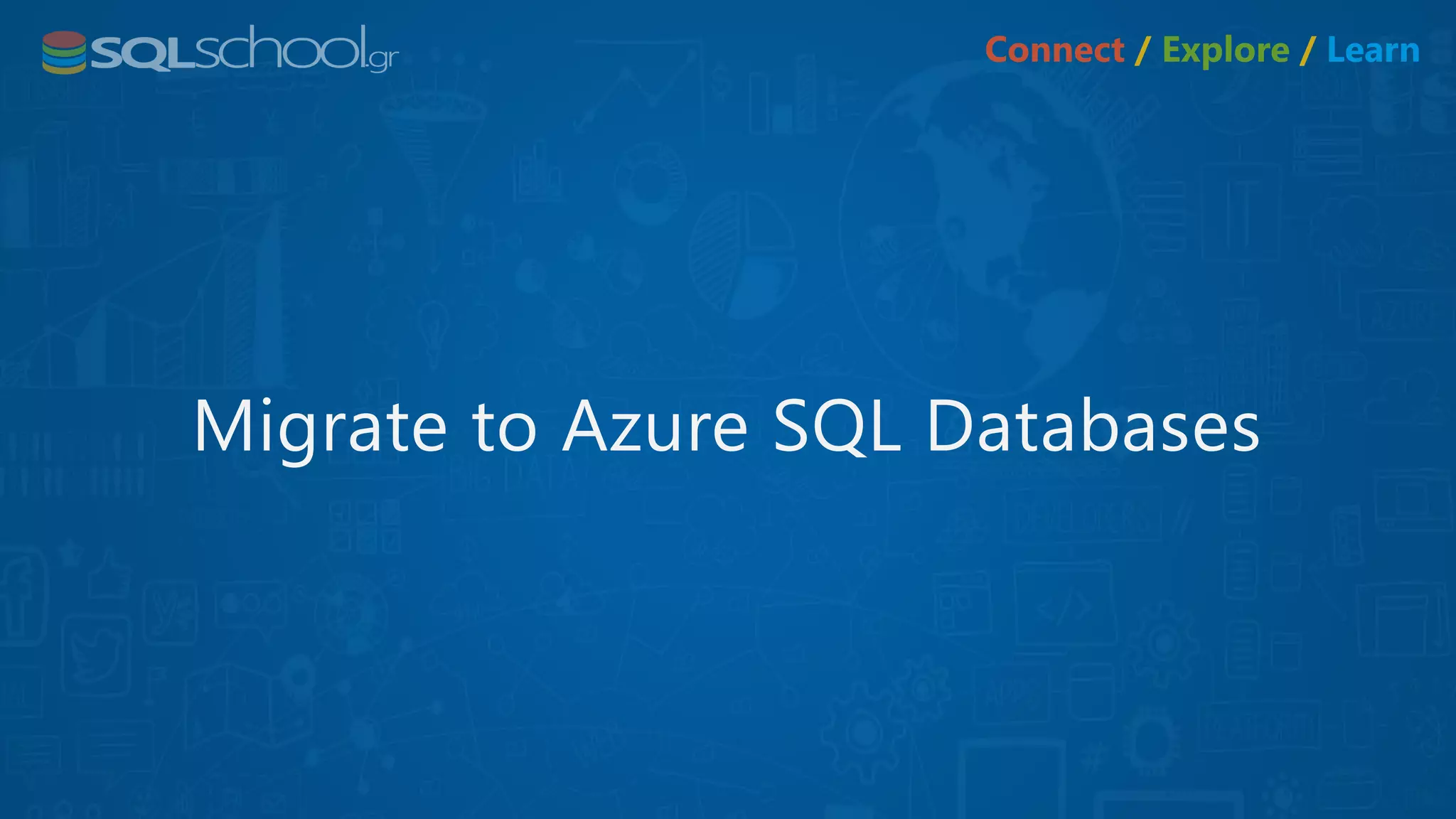 Migrate SQL Workloads to Azure | PPT