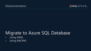 Migrate SQL Workloads to Azure | PDF