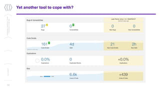 Yet another tool to cope with?
14
Confidential/Restricted/Public
Presentationorparttitle
13/11/2017
 
