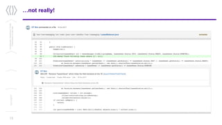 …not really!
15
Confidential/Restricted/Public
Presentationorparttitle
13/11/2017
 