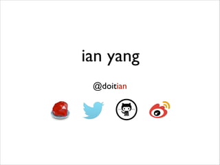 ian yang
@doitian

 