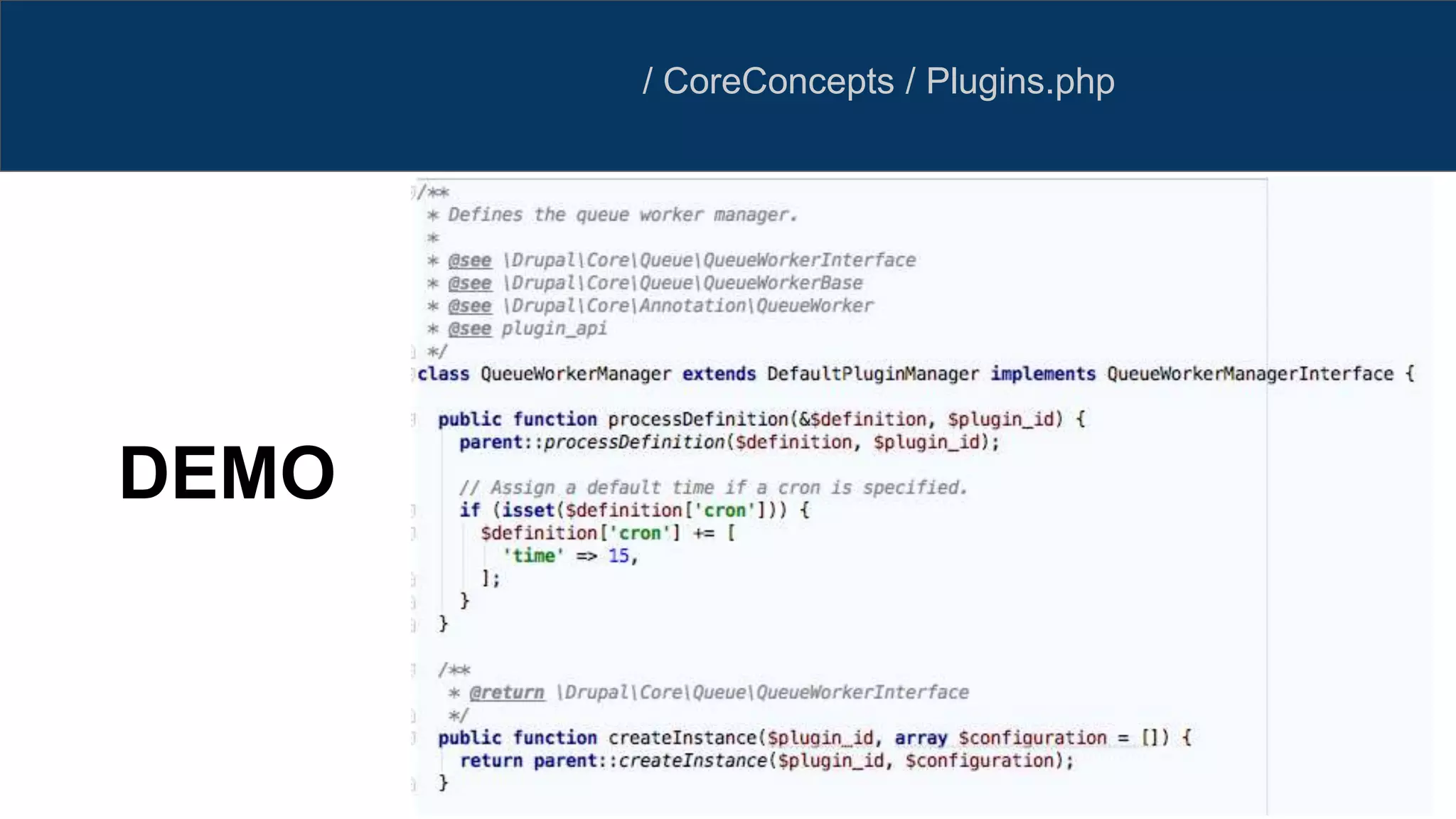 / CoreConcepts / Plugins.php
DEMO
 