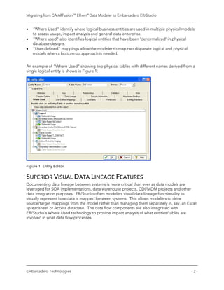 Migrating erwin-to-erstudio-data-modeling-solutions | PDF