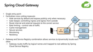 Micro Service Spring Cloudgateway Offloading Example Migrating Monoliths to Microservices -- M3 | PDF