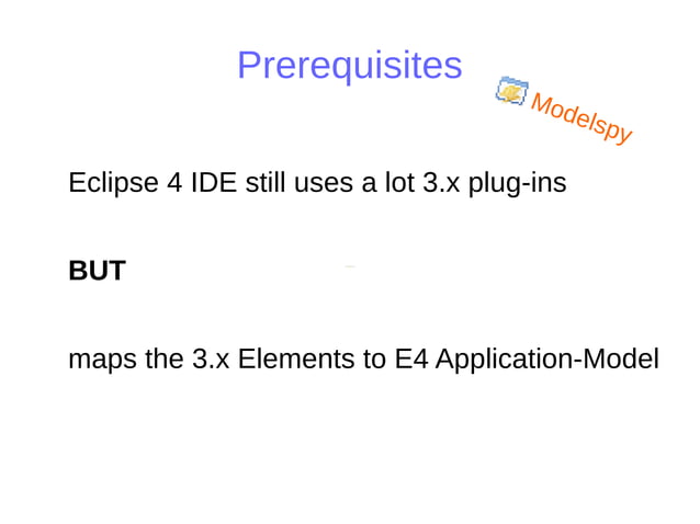 Migrating the-eclipse-ide-to-eclipse-4-api | ODP | Programming ...