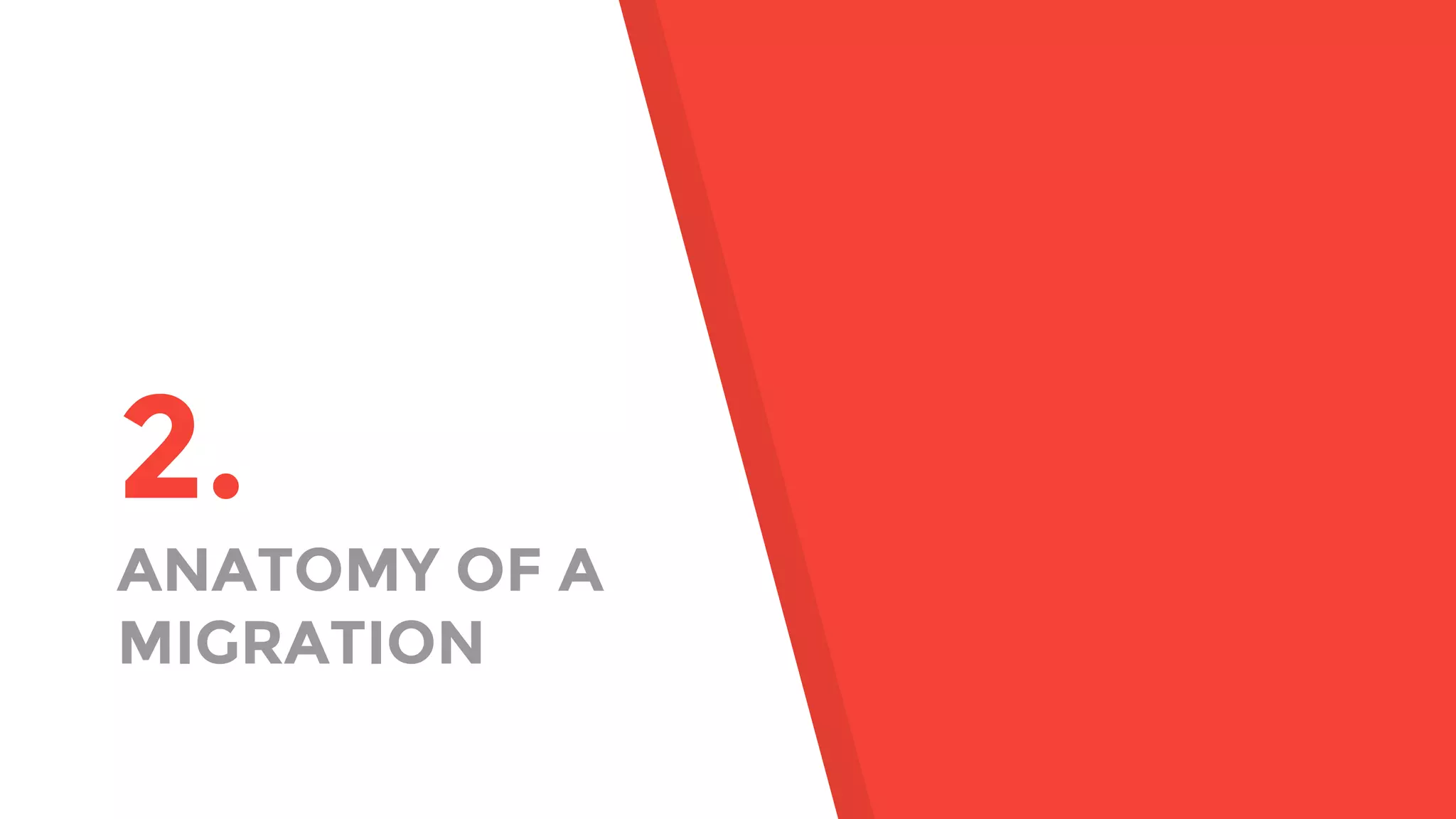 2. ANATOMY OF A MIGRATION 