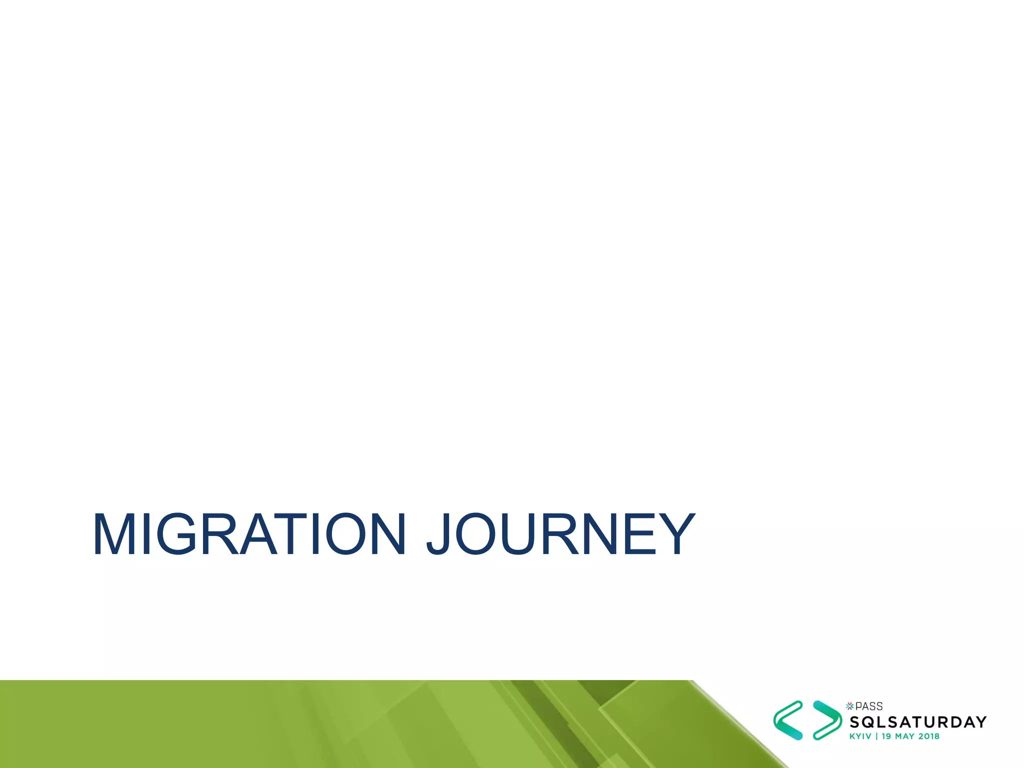 MIGRATION JOURNEY
 
