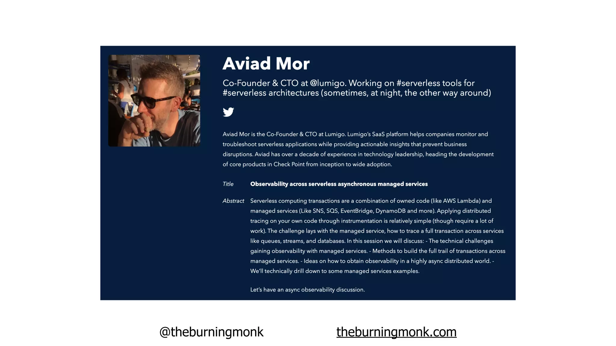 @theburningmonk theburningmonk.com
 