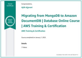 Migrating from MongoDB to Amazon DocumentDB.pdf