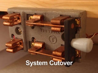 System Cutover
 